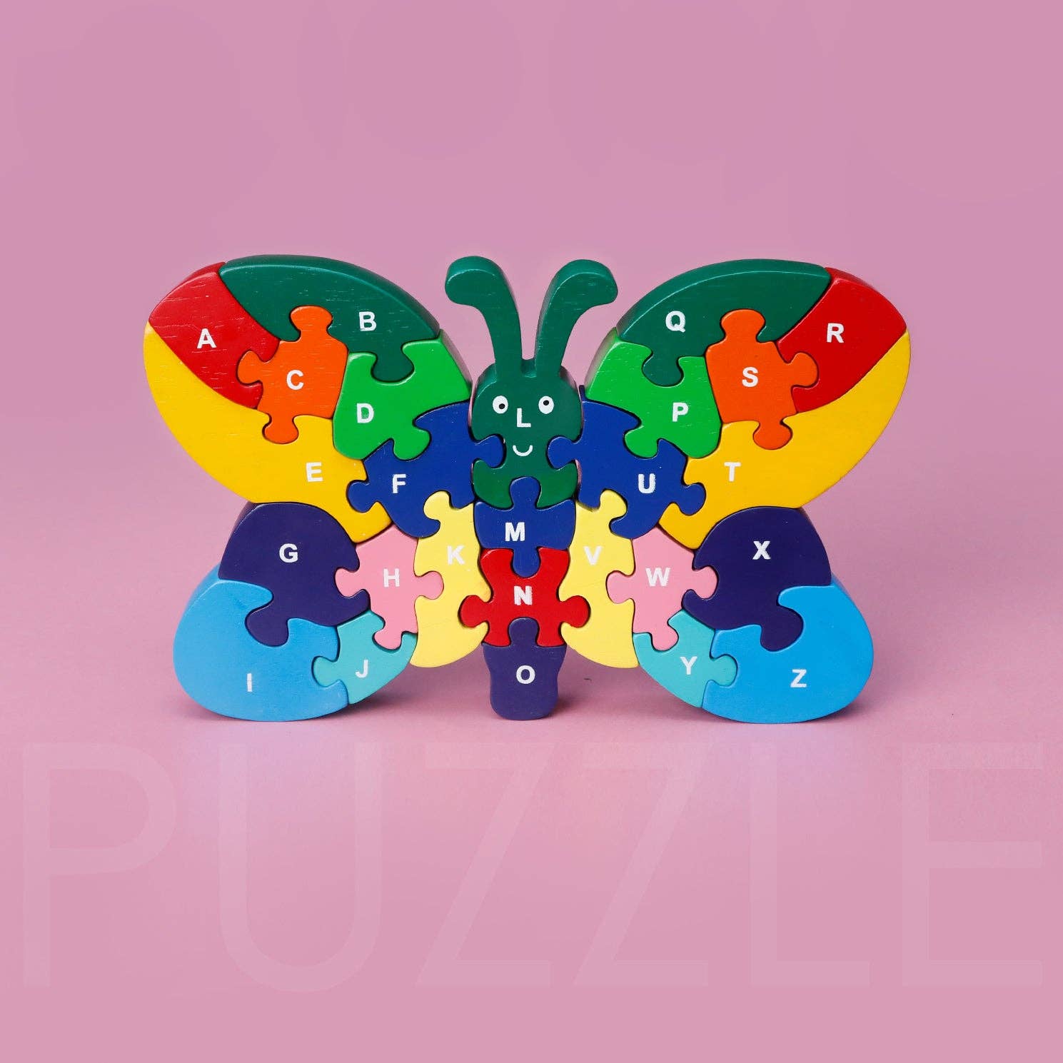 Wooden Puzzle Butterfly