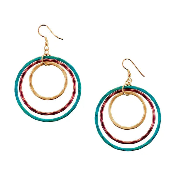 Earrings - Vitana Cascading Hoops