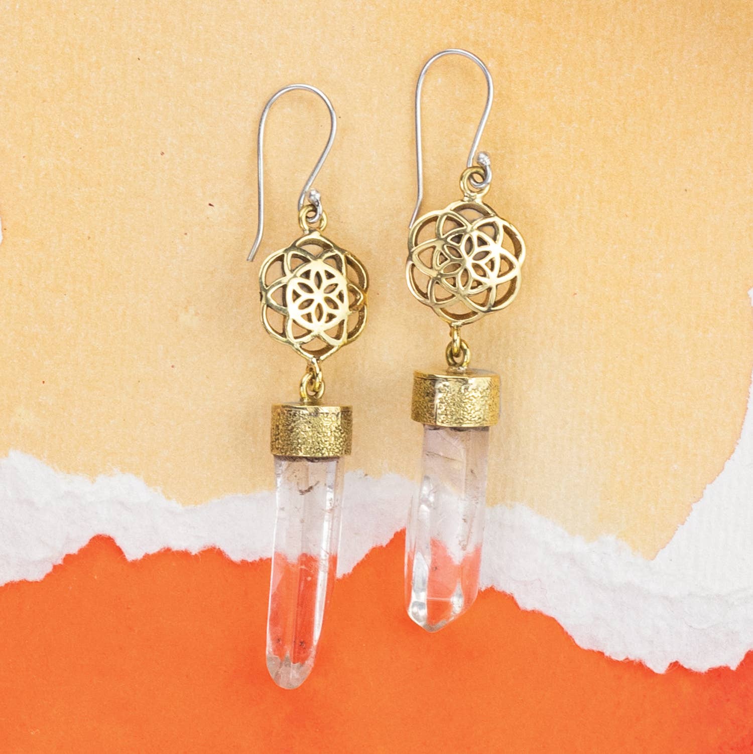 Crystal Seed Earrings