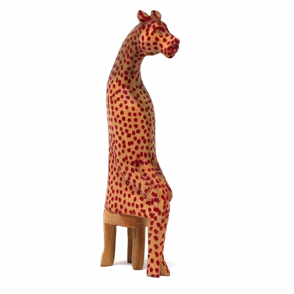 Mahogany Party Safari Animal Sculpture Carving Set