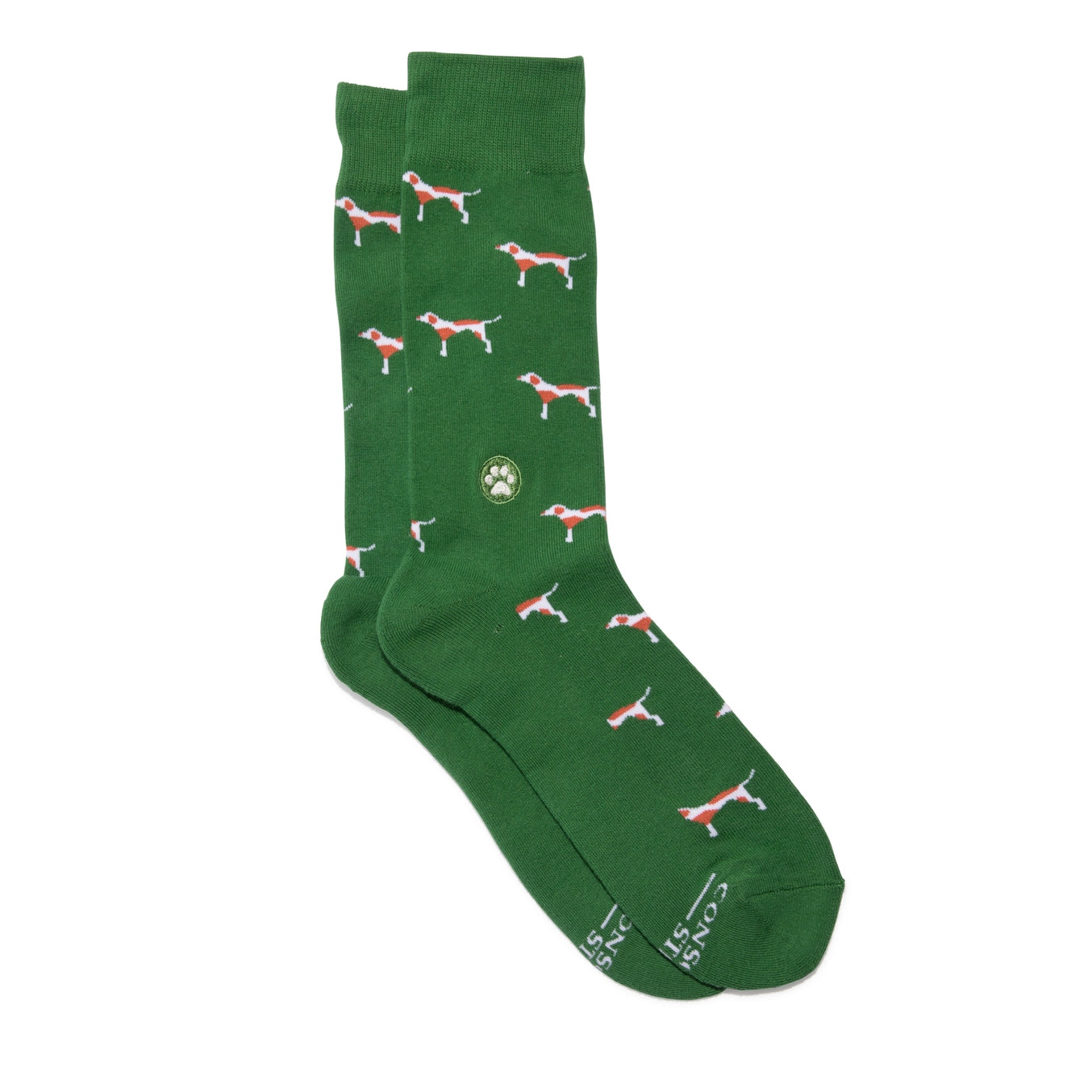 Socks - Save Dogs (Green)