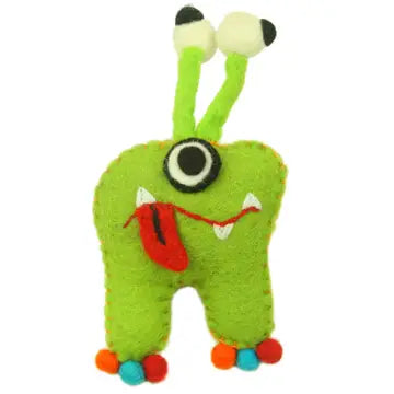 Monster Felt Tooth Fairy Pillow