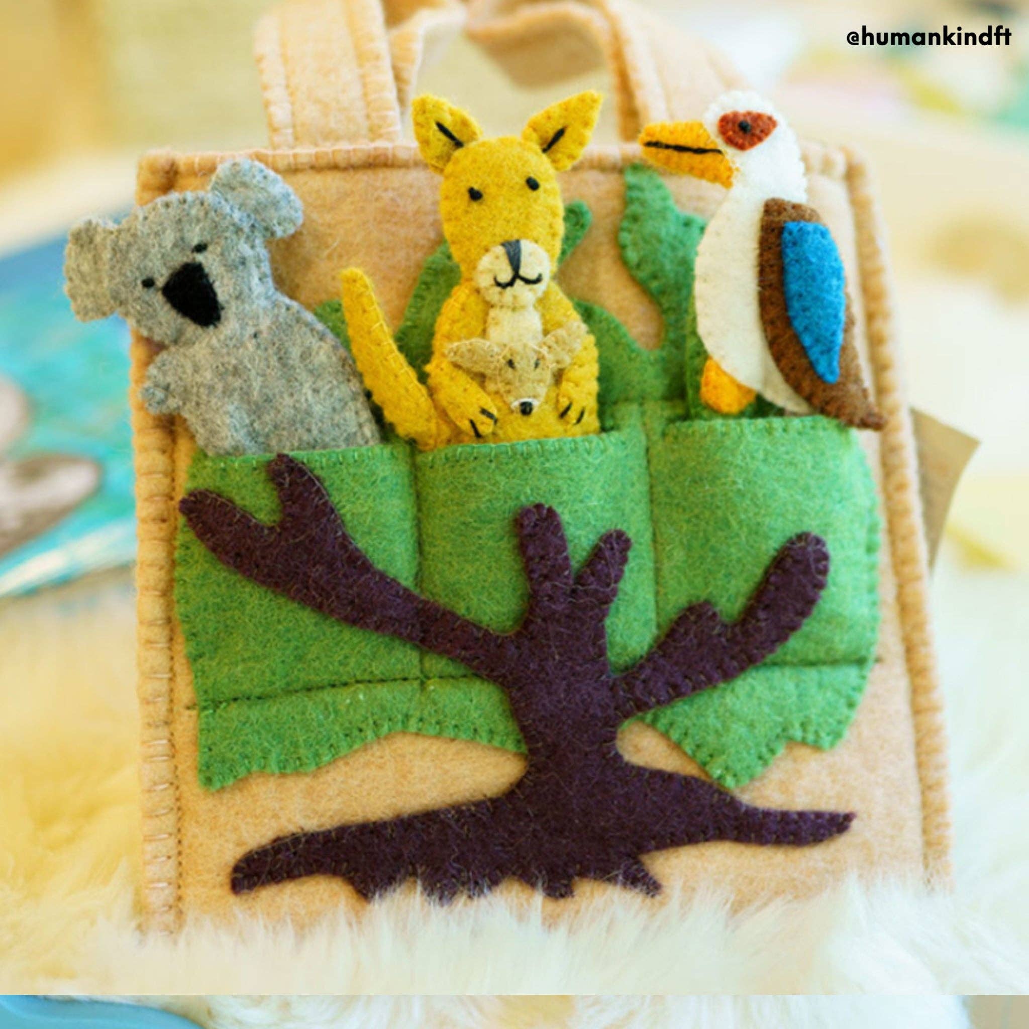 Australia Puppet Bag