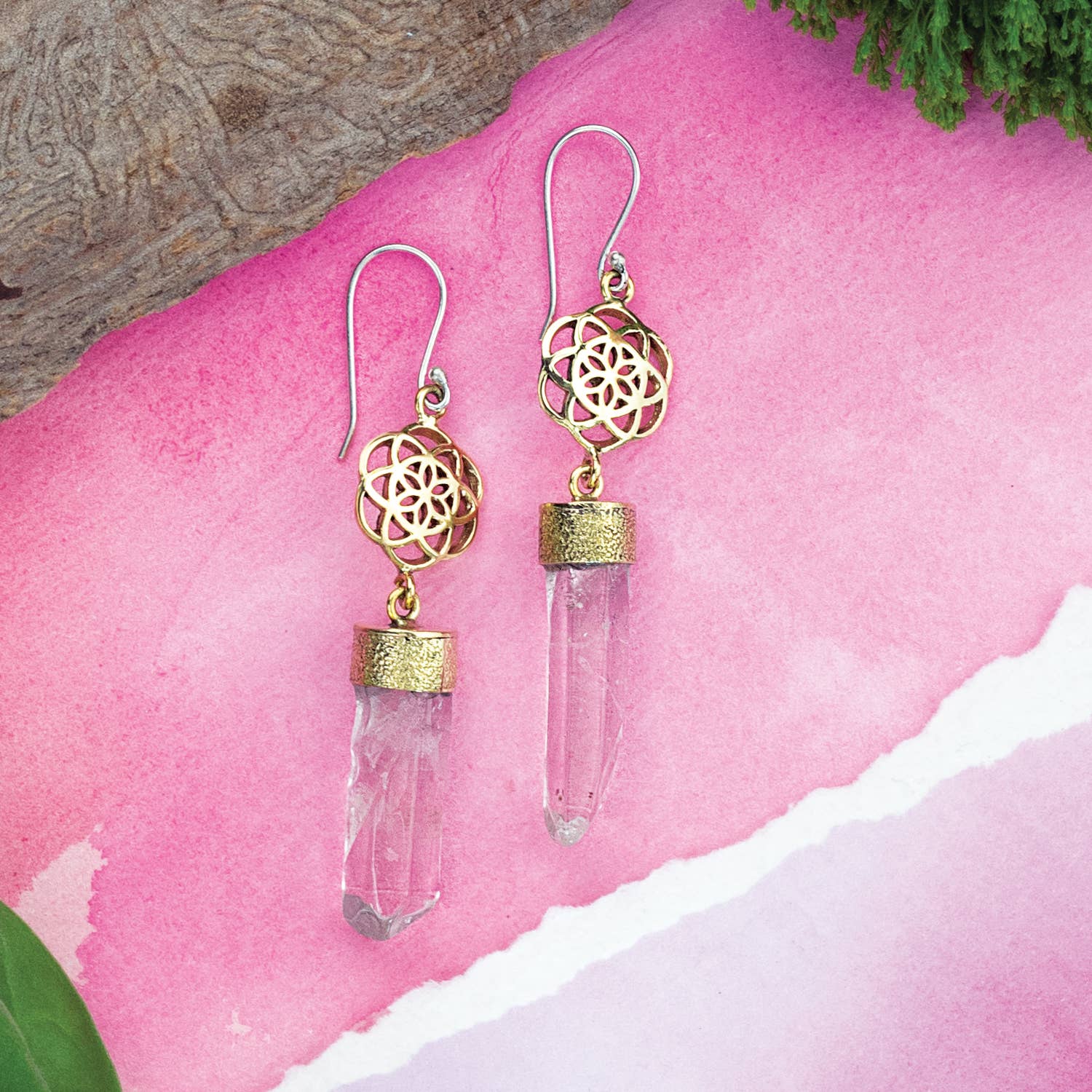 Crystal Seed Earrings