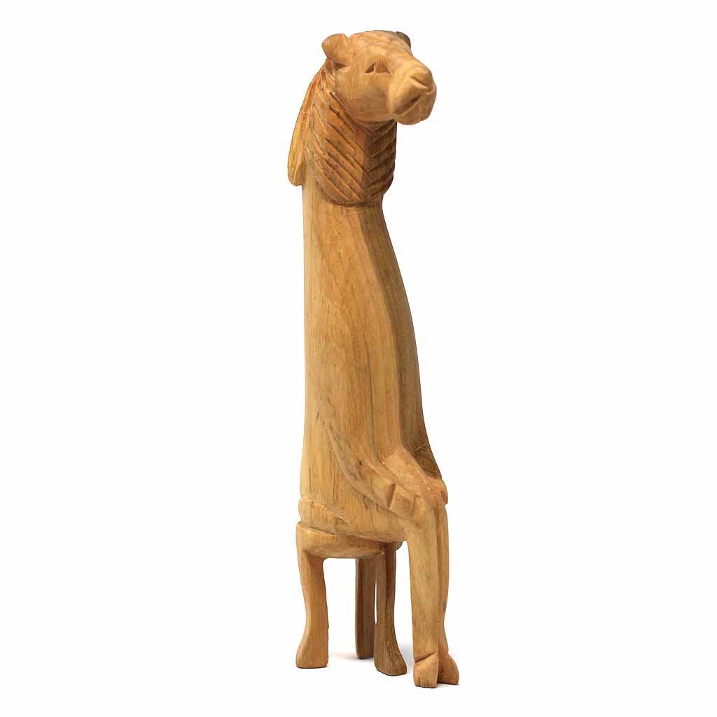 Mahogany Party Safari Animal Sculpture Carving Set