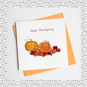 Thanksgiving - Quilling Card