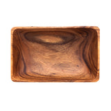 Acacia Wood Rectangle Bowl