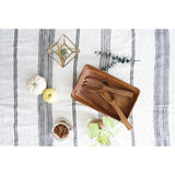 Acacia Wood Rectangle Bowl
