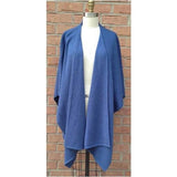 Alpaca Blend Knit Ruana Wrap