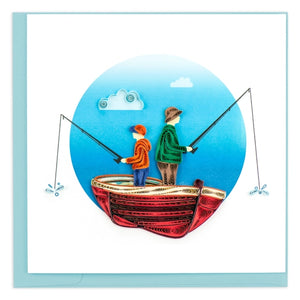 Fishing - Quilling Card