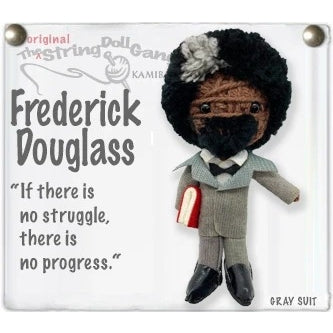 String Doll Gang Keychain - Frederick Douglass