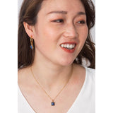 Square Lapis Necklace