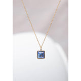 Square Lapis Necklace