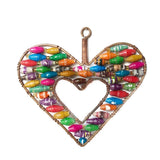 Paper Bead Ornament - Open Heart