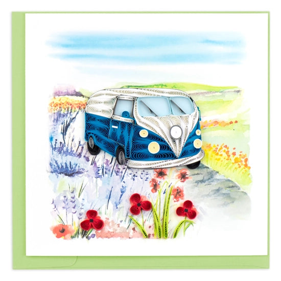 Road Trip - Quilling Card