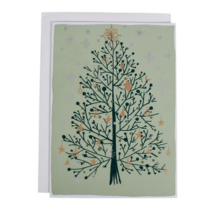 Card - Sparkling Christmas Tree