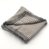 Striped Blanket - Gray