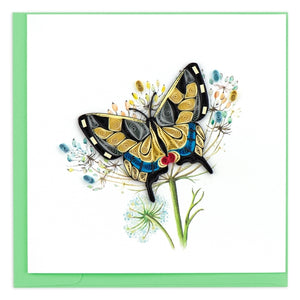 Swallowtail Butterfly - Quilling Card