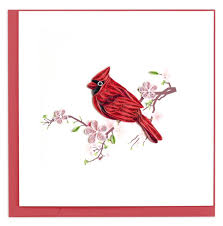 Cardinal - Quilling Card