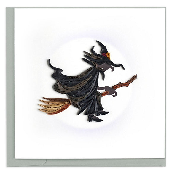 Witch - Quilling Card